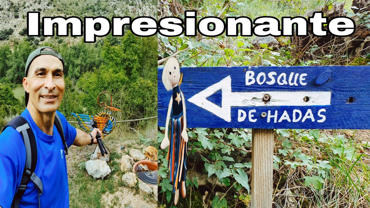 Visité un BOSQUE de HADAS  Y DUENDES  en Teruel Aragón España