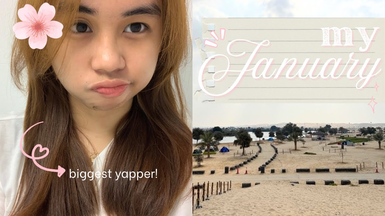 january in my shoes 🌷🫧💌 | final szn, camping with family, dance workshop