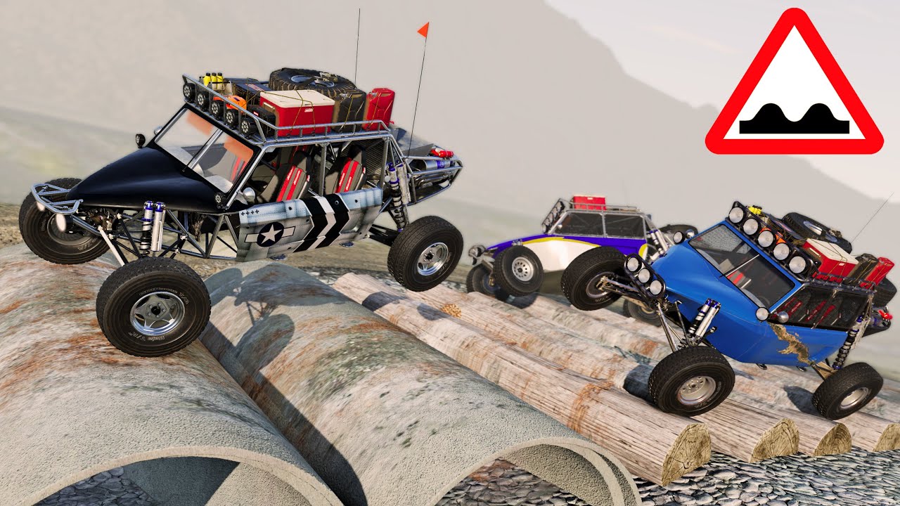 BeamNG Drive - Suspension & Stress Testing The Heltom Fab SS3 Dualsport Buggy