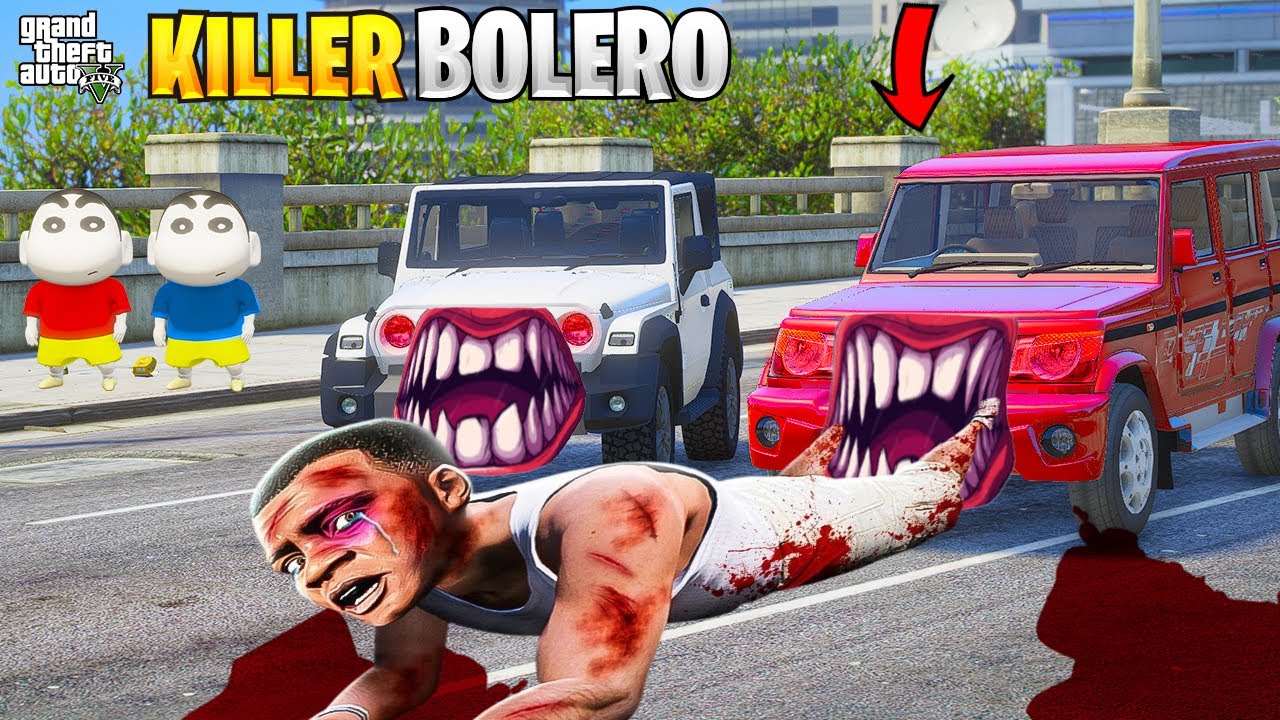 GTA 5: Franklin & Shinchan’s New Car is a CURSED KILLER CAR in GTA V