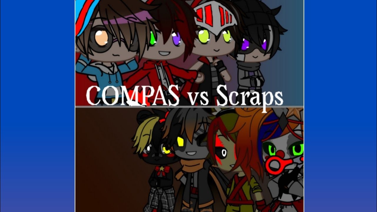 COMPAS vs FNAF///batalla de canto///parte 2