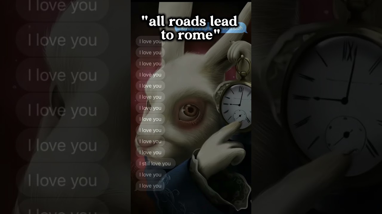 all roads lead to rome🐇⌚ #viral #edit #shorts #time #fypシ #foryou