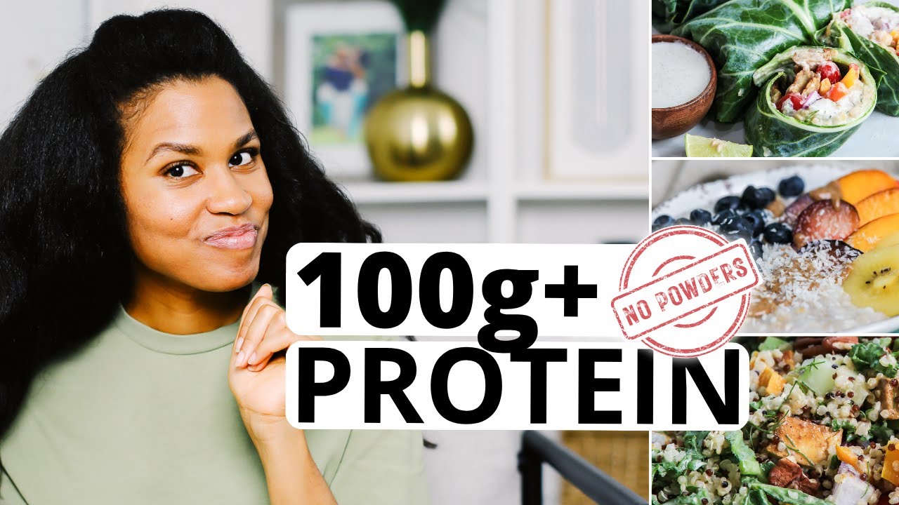 Как получить 100 г белка в день, питаясь только растениями! (+ Рецепты)