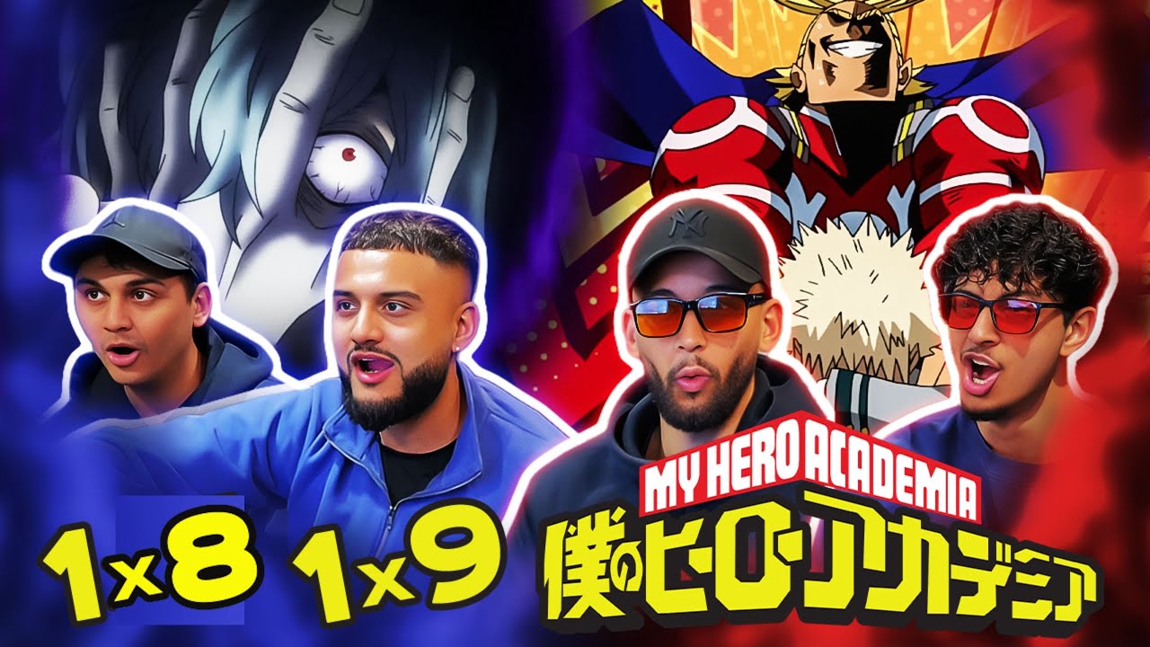 THE VILLIANS ARE HERE!!! | My Hero Academia 1x8 & 1x9 | FIRST TIME REACTION