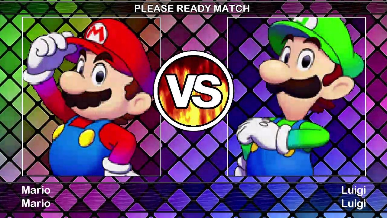 (CV-MUGEN): &lrm;OHMSBY-s Mario & SMB Mario VS. OHMSBY-s Luigi & SMB Luigi
