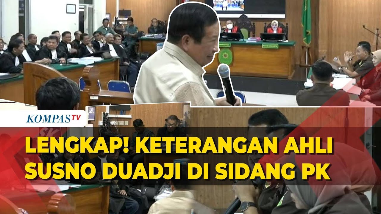 [FULL] Keterangan Ahli Susno Duadji di Sidang PK Kasus Vina, Singgung Polisi Aniaya Terpidana