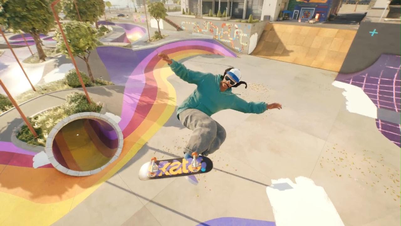 Tube Gap with Held Flip tricks & Held Impossibles Tasks