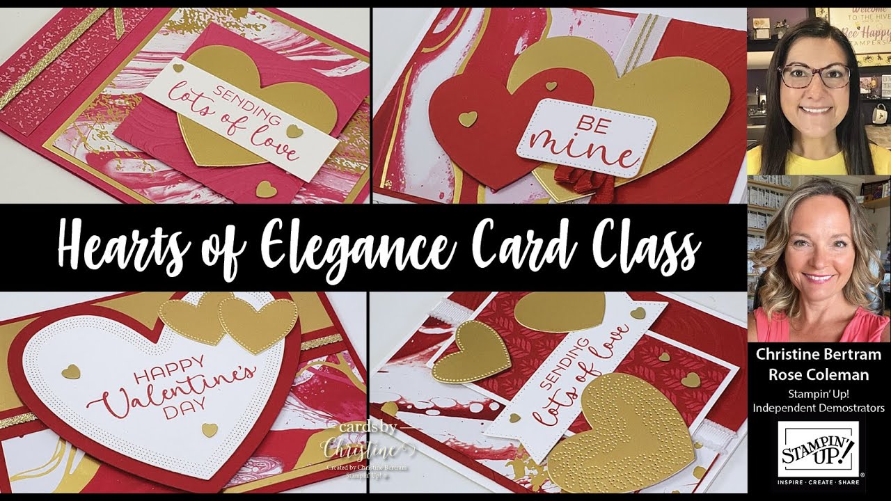 Hearts of Elegance with Cards by Christine