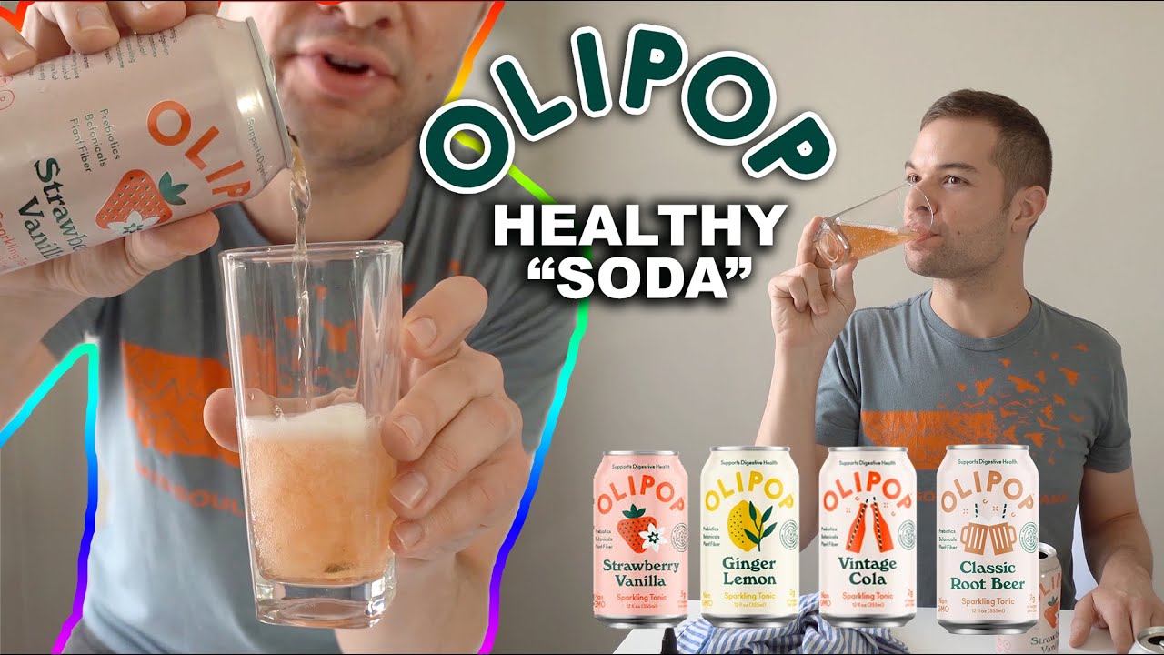 Trying Instagram Products! OLIPOP Review - Healthy Soda Alternative with Prebiotics