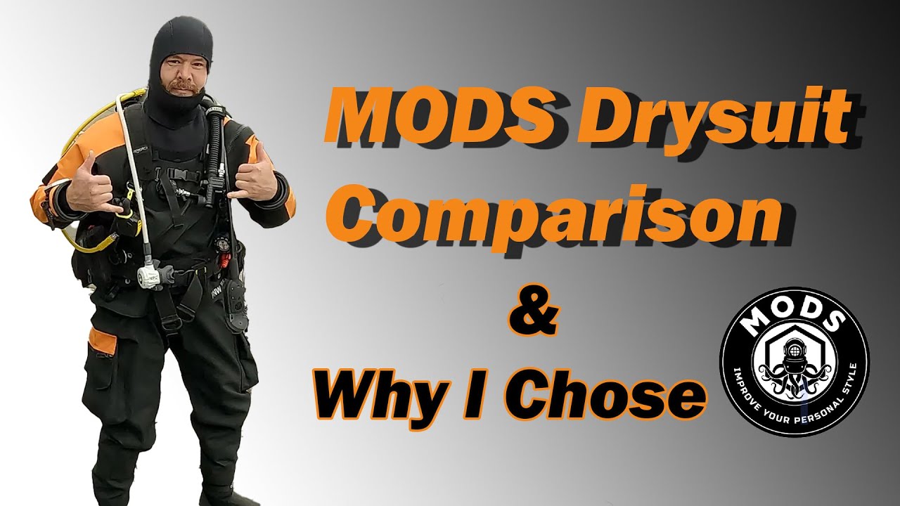 MODS Drysuit Comparison to USIA Scuba Diving Trilaminate Dry Suit Features and why I chose a MODS