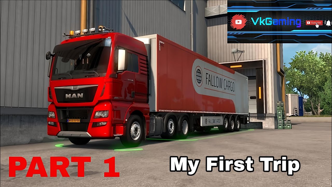 My First Truck ll First Trip ll Euro Truck Driver ll Android Gameplay 