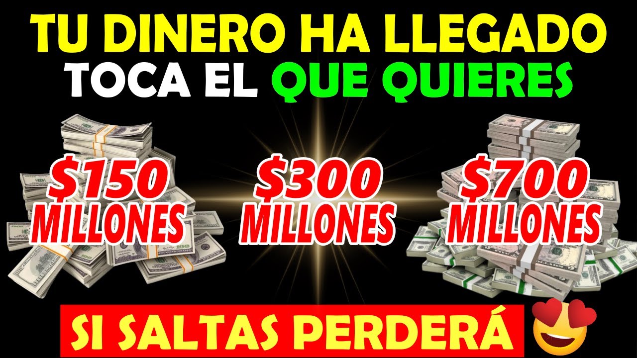 DIOS DICE: TU DINERO LLEGO, RECIBIRÁS MILLONES DE DÓLARES HOY CON ORACIÓN PROFÉTICA