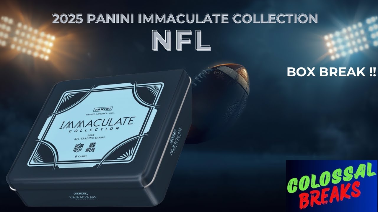 Футбольный мяч Panini Immaculate Collection 2025 года 🏈 Распаковка коробки #nfl #panini