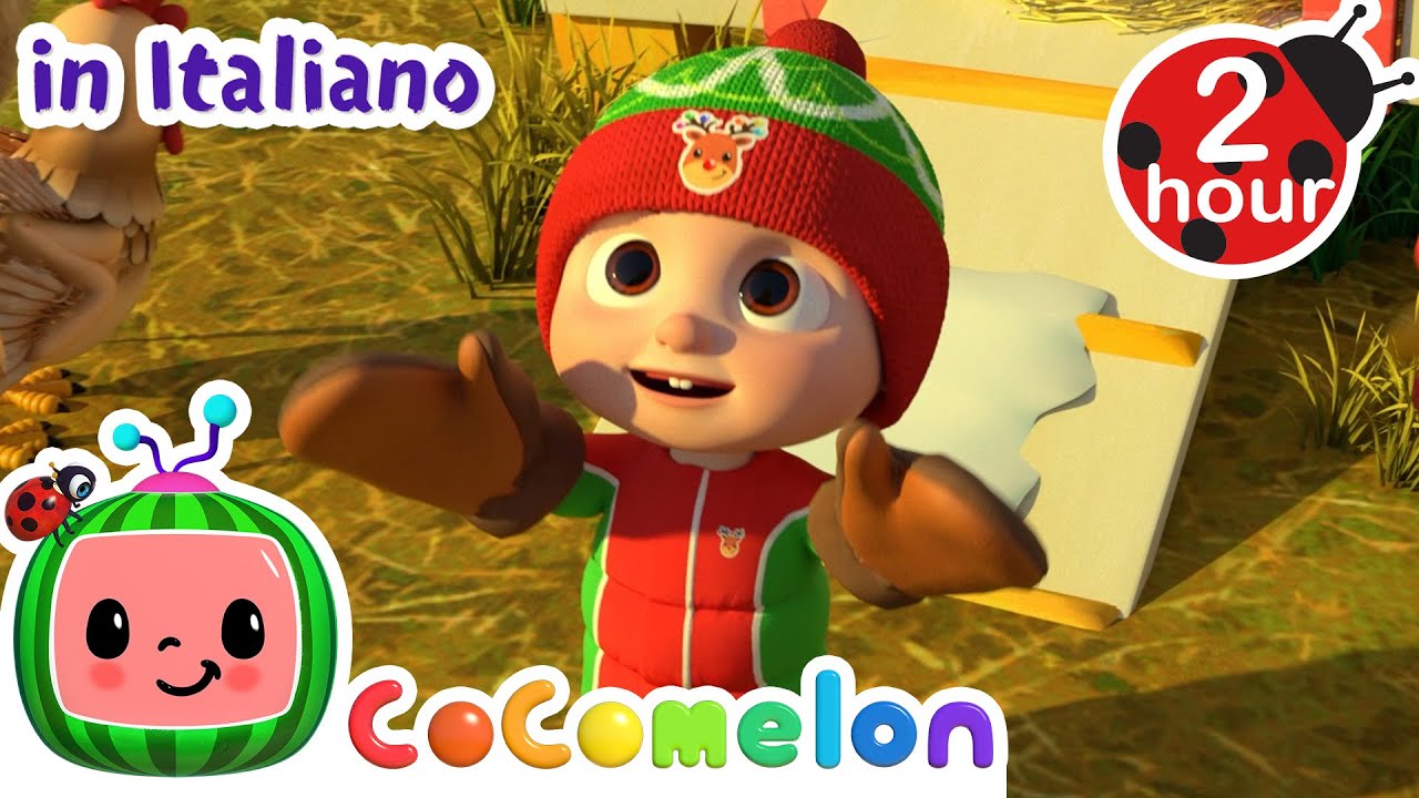 Natale in fattoria | CoComelon | Moonbug Kids - Cartoni Animati