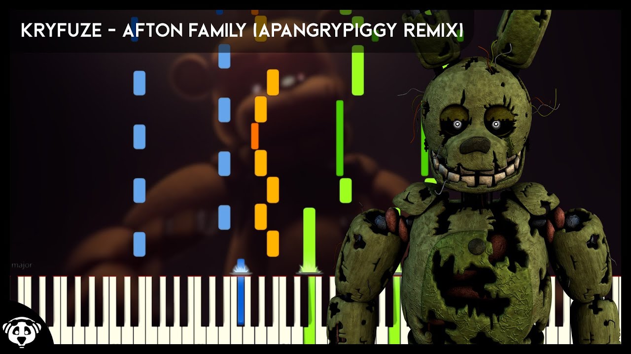 KryFuZe - Afton Family (APAngryPiggy Remix) | Piano + Cello + Drums Cover