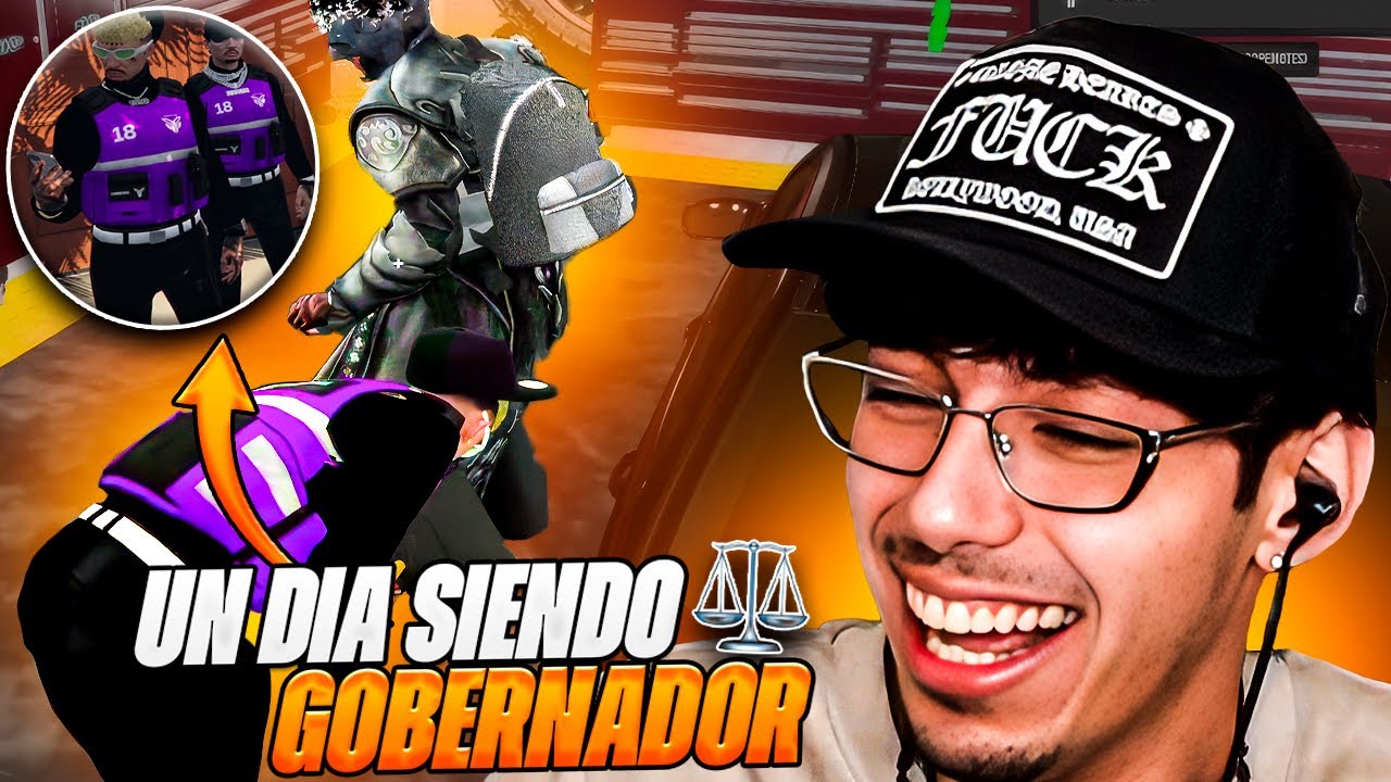 UN DIA SIENDO GOBERNADOR EN CREATIVOS RP 👨🏻‍⚖️| Mechaaax