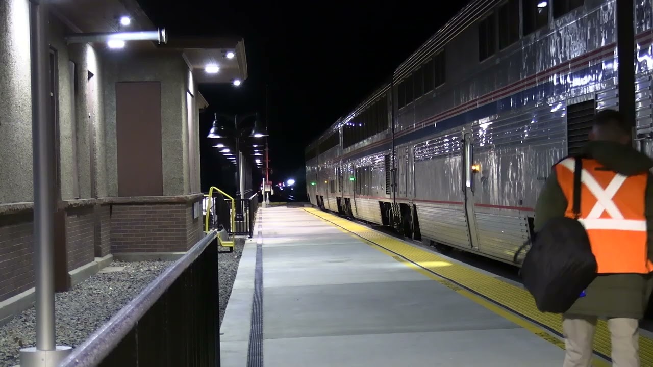 The Calif. Zephyr in Ft. Morgan on 21JAN2026