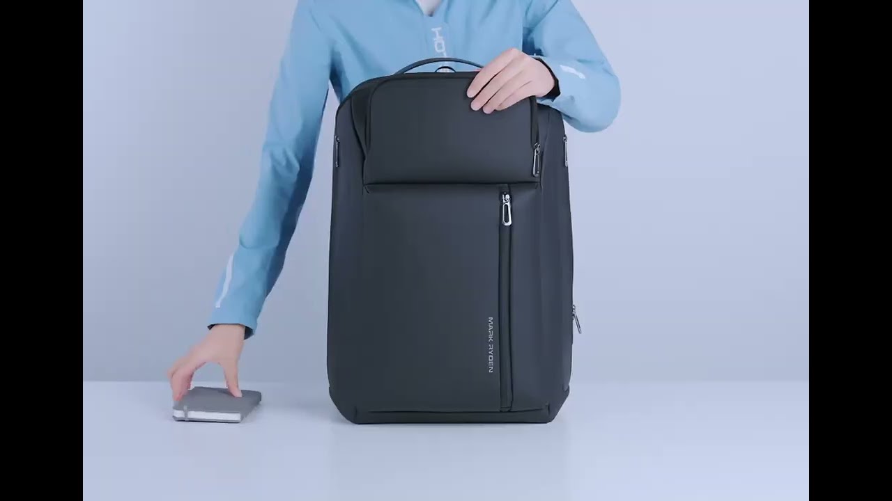 Mark Ryden | Transforma MR9808: Expandable High-Quality Oxford Waterproof Backpack with USB