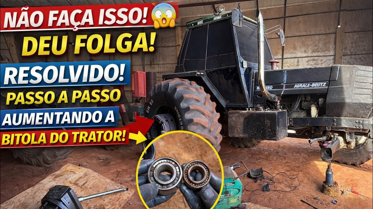 DIA DE FAZER MANUTENÇÃO NO AGRALÃO BX 4.150!