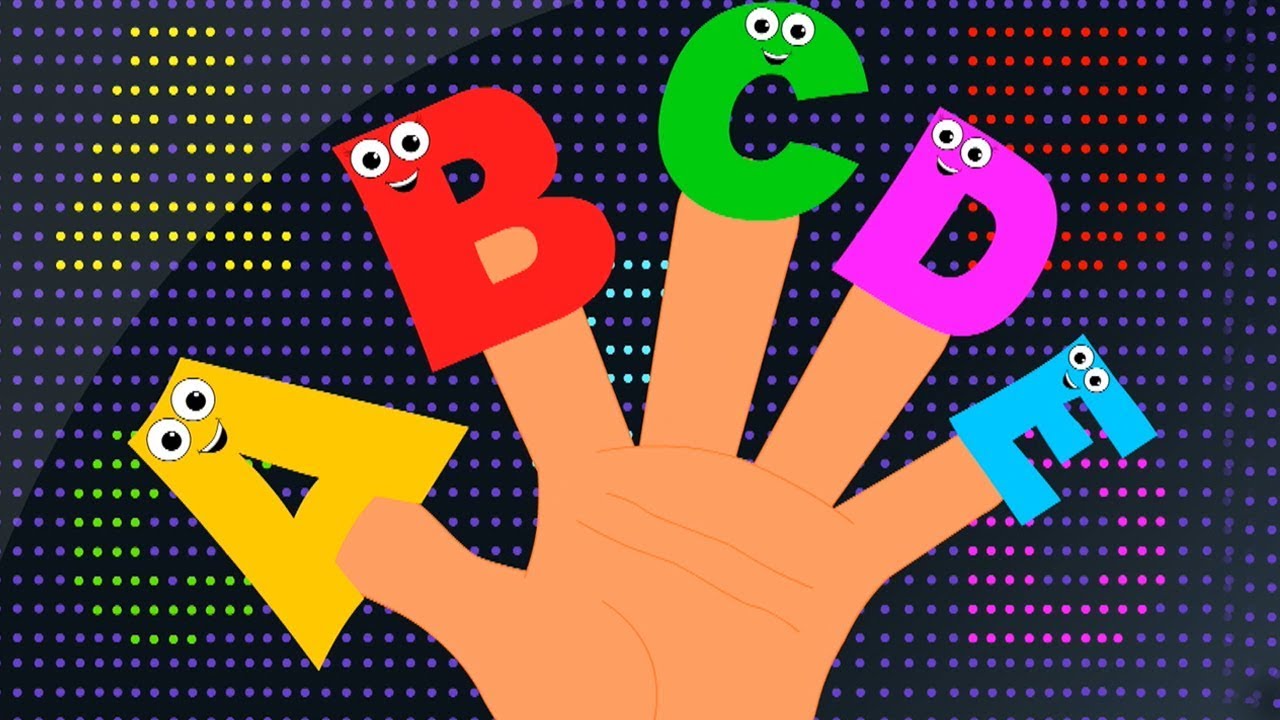 Alfabetos dedo familia   Aprender abc en español   español dedo Familia   Alphabets Finger Family