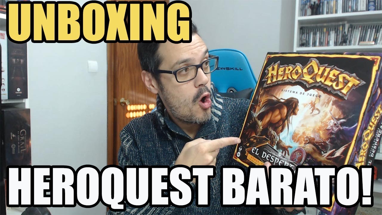 UNBOXING y OPINIÓN de HEROQUEST EL DESPERTAR
