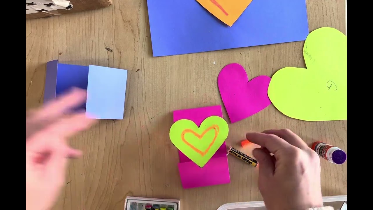 Valentines Hearts Scraps
