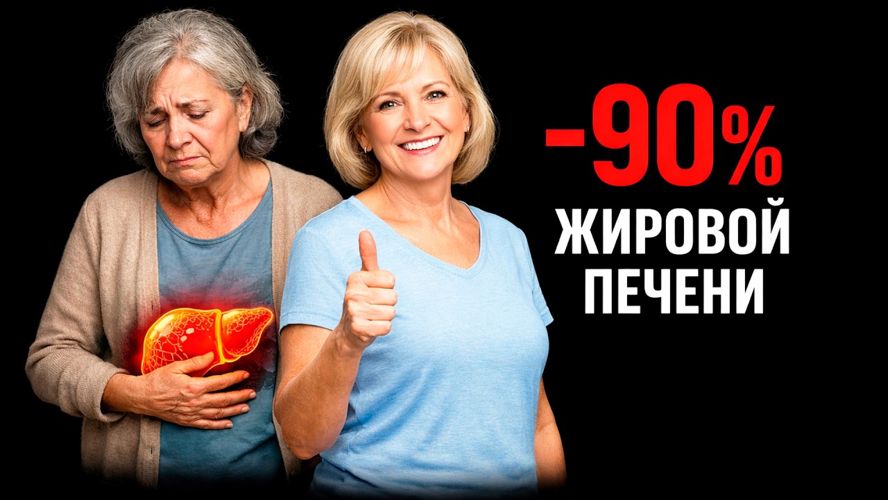 Вот как УБРАТЬ ЖИРОВУЮ ПЕЧЕНЬ без Диет и Спорта — 1 Продукт (90% людей могут)