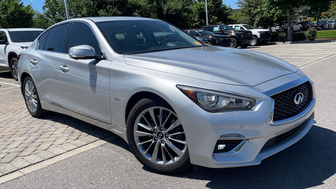 2020 Infiniti Q50 3.0T Luxe POV Test Drive & Review
