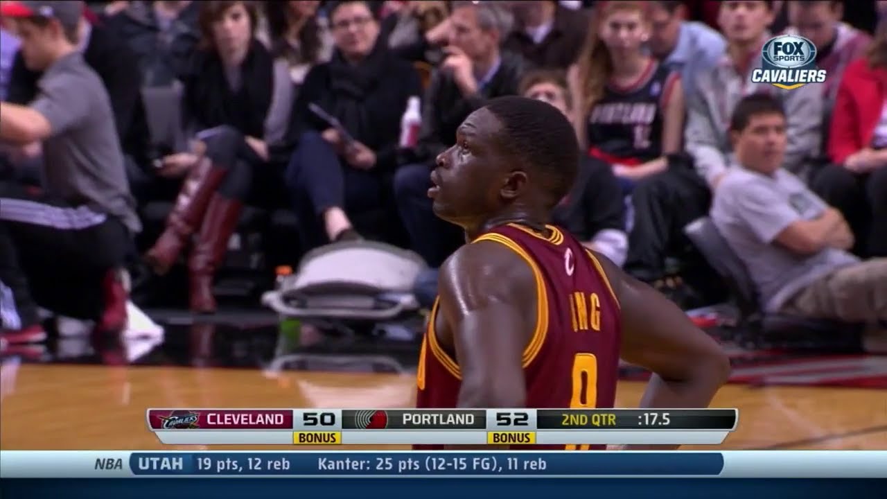 2014.01.15 - Luol Deng Full Highlights at Trail Blazers - 25 Pts