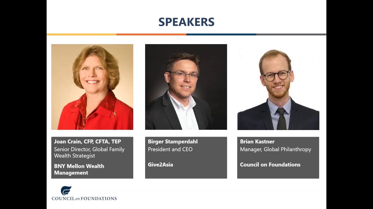 Understanding Global Family Philanthropy Webinar