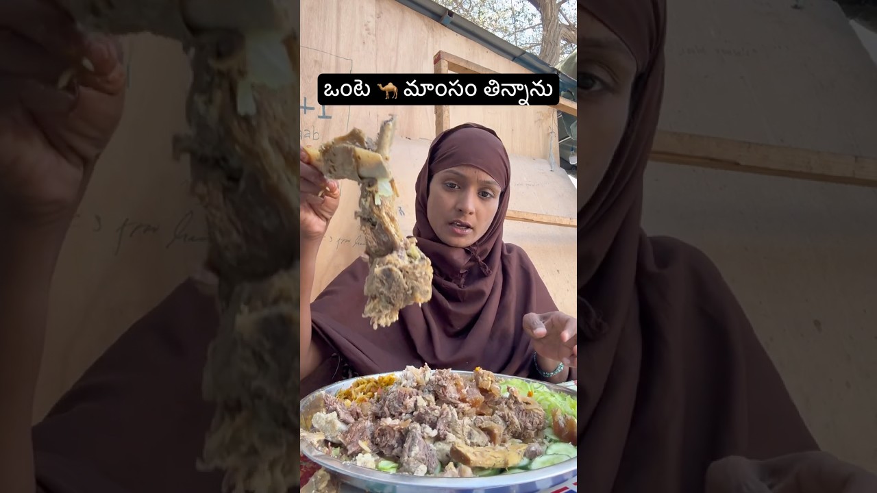 First Time Trying Camel 🐪 Mest In Somali Land #teluguyatri #somalifood #somaliland #somalia
