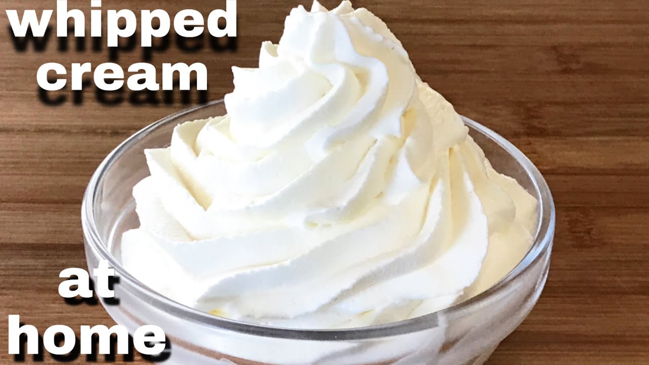whipped cream at home in hindi / whipped cream at home with milk / whipped cream without machine