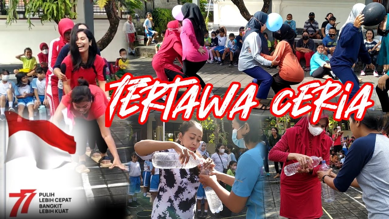 BIKIN NGAKAK ‼️ Lomba 17 Agustusan Bersama Wali Murid Nggak Bisa Tahan Tawa
