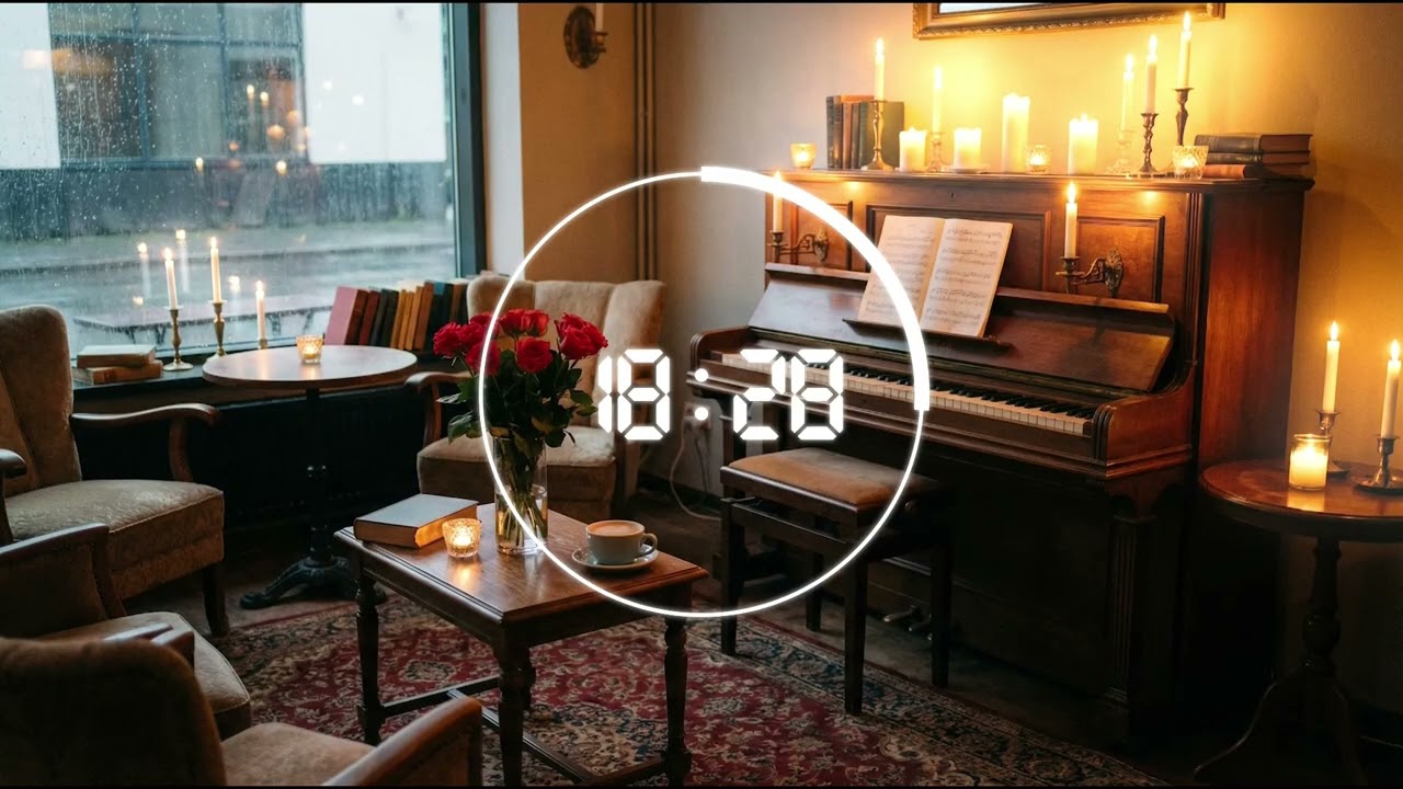 2-HOUR Pomodoro 4 x 25/5 📚 Piano Instrumental to Study and Relax, Working Productivity 📚 eRBass