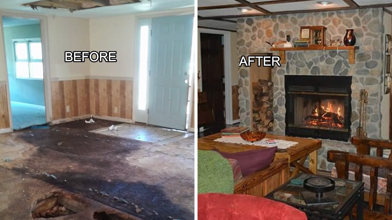 Incredible ABANDONED Double Wide RESTORATION! - Start to Finish