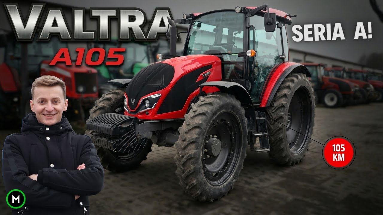 VALTRA A105 &ndash; rzadki gość u dealer&oacute;w. Czy to najlepsze 100 KM dla gospodarstwa? | Prezentacja / test