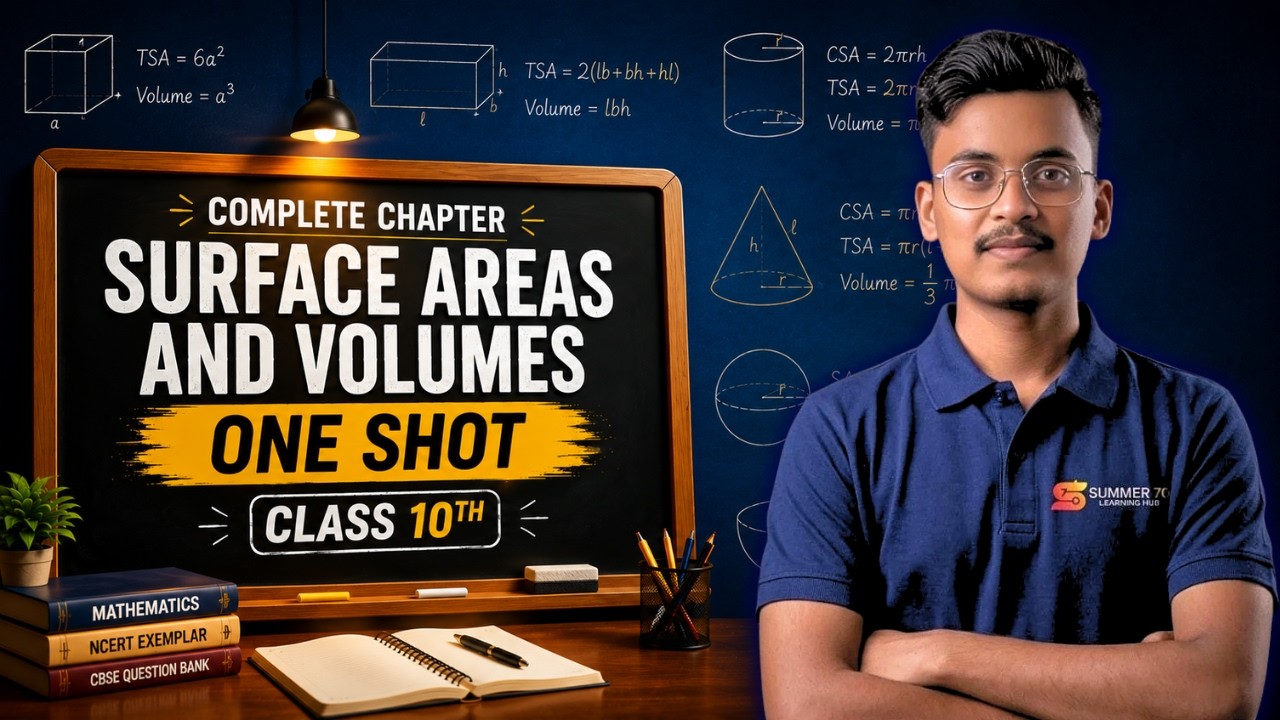 Surface Areas and Volumes One Shot🔥 | Class 10th Maths Chapter 12 | Siba Pratim Dash