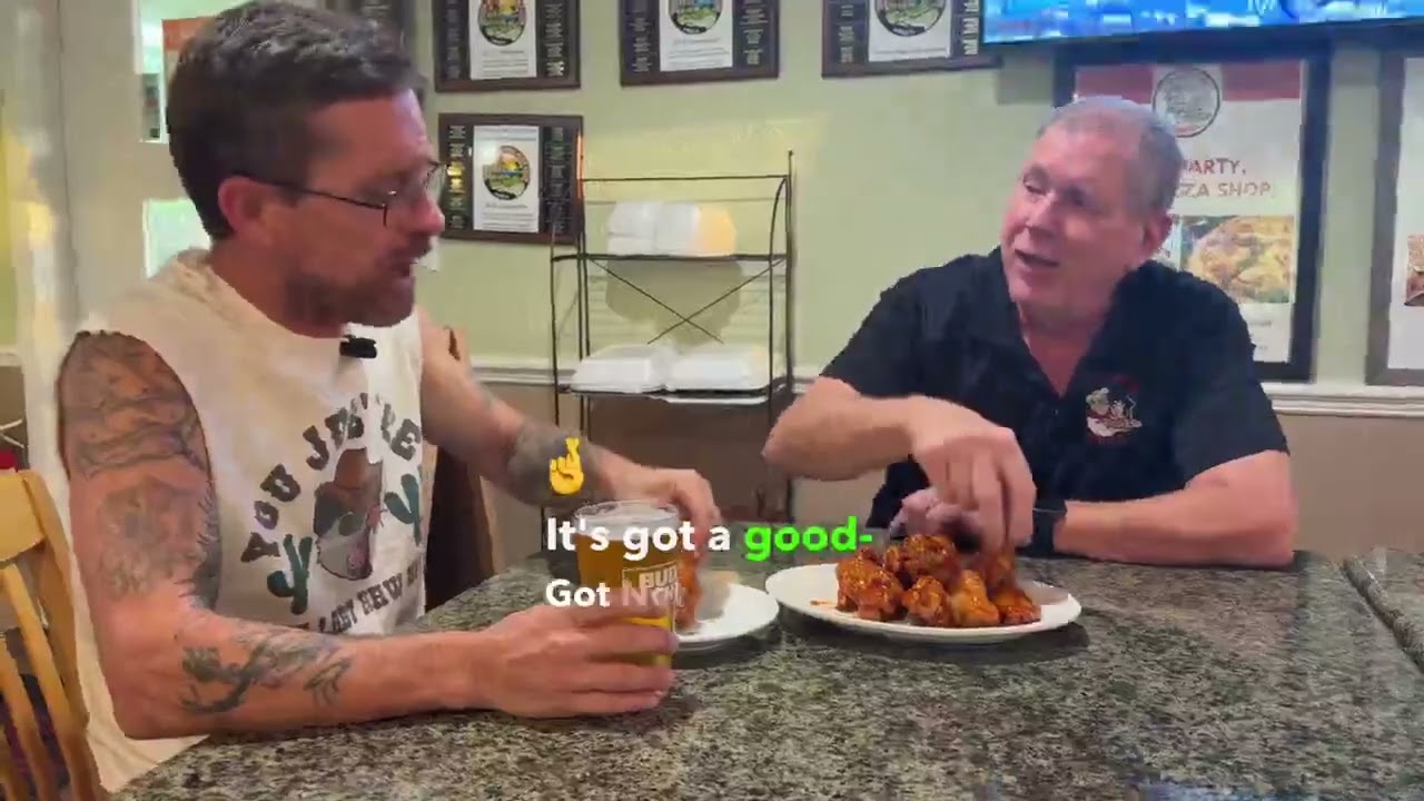 Our new spicy peach wing sauce