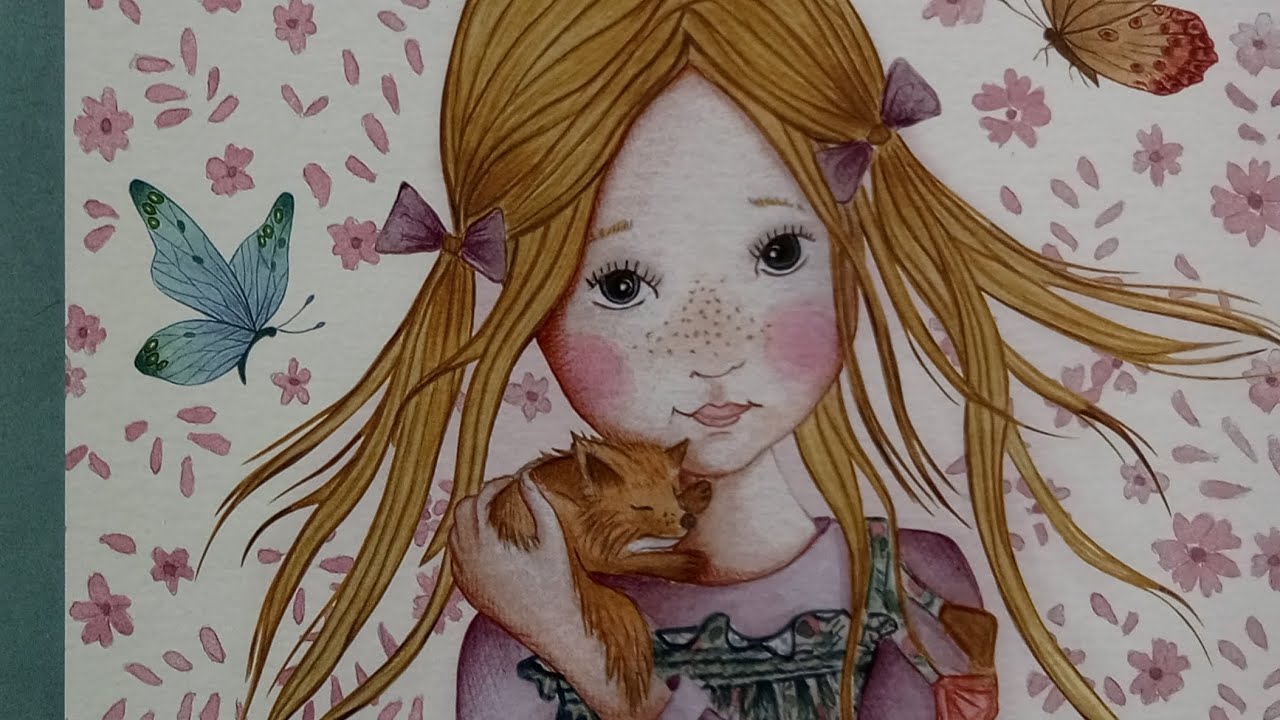 Раскрашенные работы и новая книга 🌸 