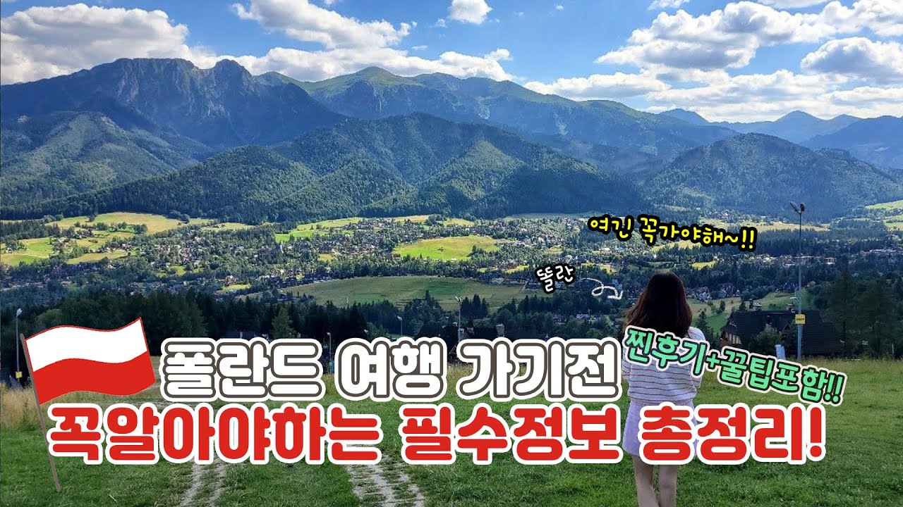 폴란드 여행전 꼭 봐야하는 필수 여행꿀팁 총정리! 