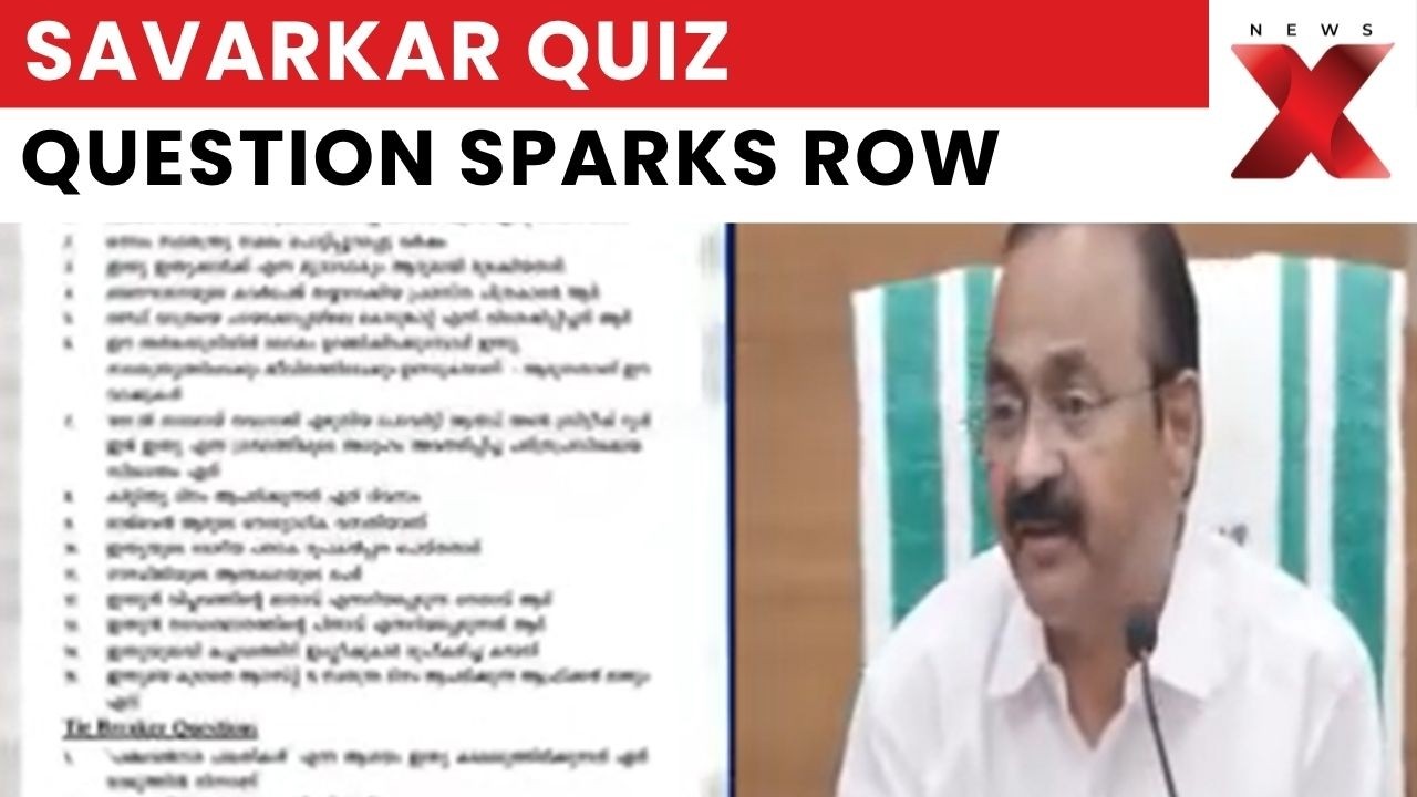 Savarkar Quiz Row: Kerala School Question Sparks Controversy, Education Minister Orders Probe