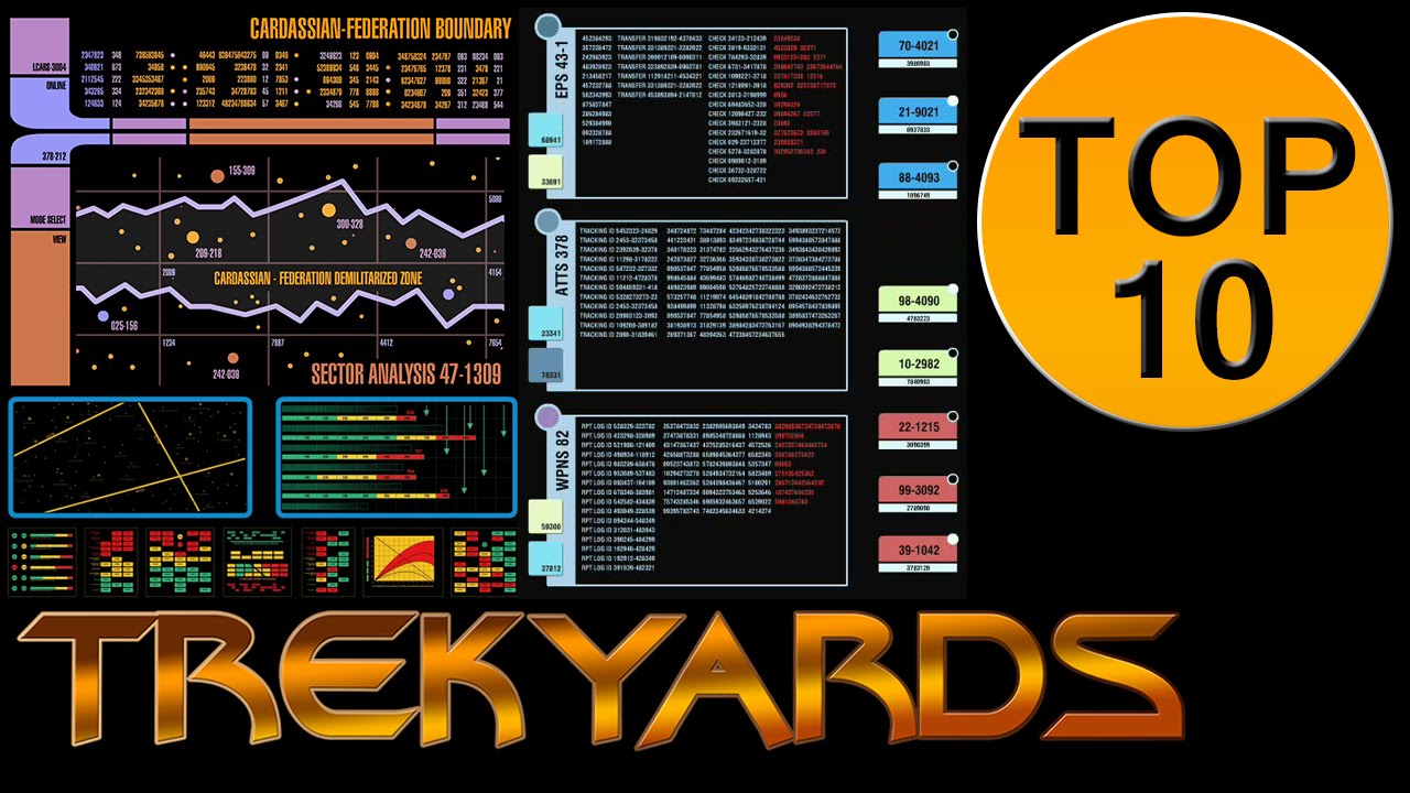 Trekyards Top 10 - Lcars