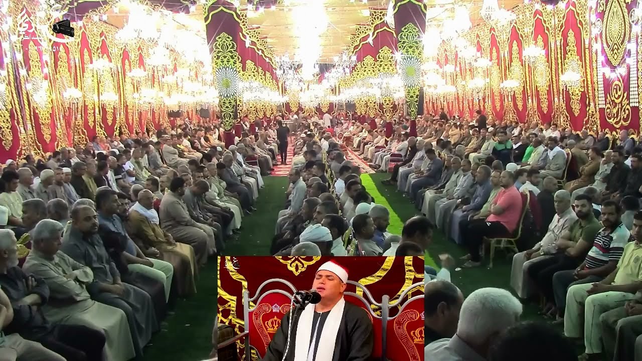 الشيخ محمود علي حسن ربع العشاء عزاء الحاج عبدالبديع لبيب قرية الاورمان السنبلاوين