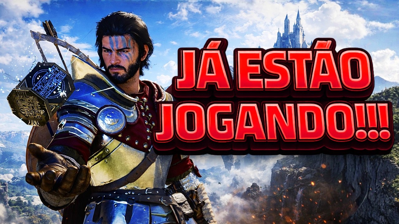 Já estão JOGANDO Crimson Desert… e olha O QUE DISSERAM!!!