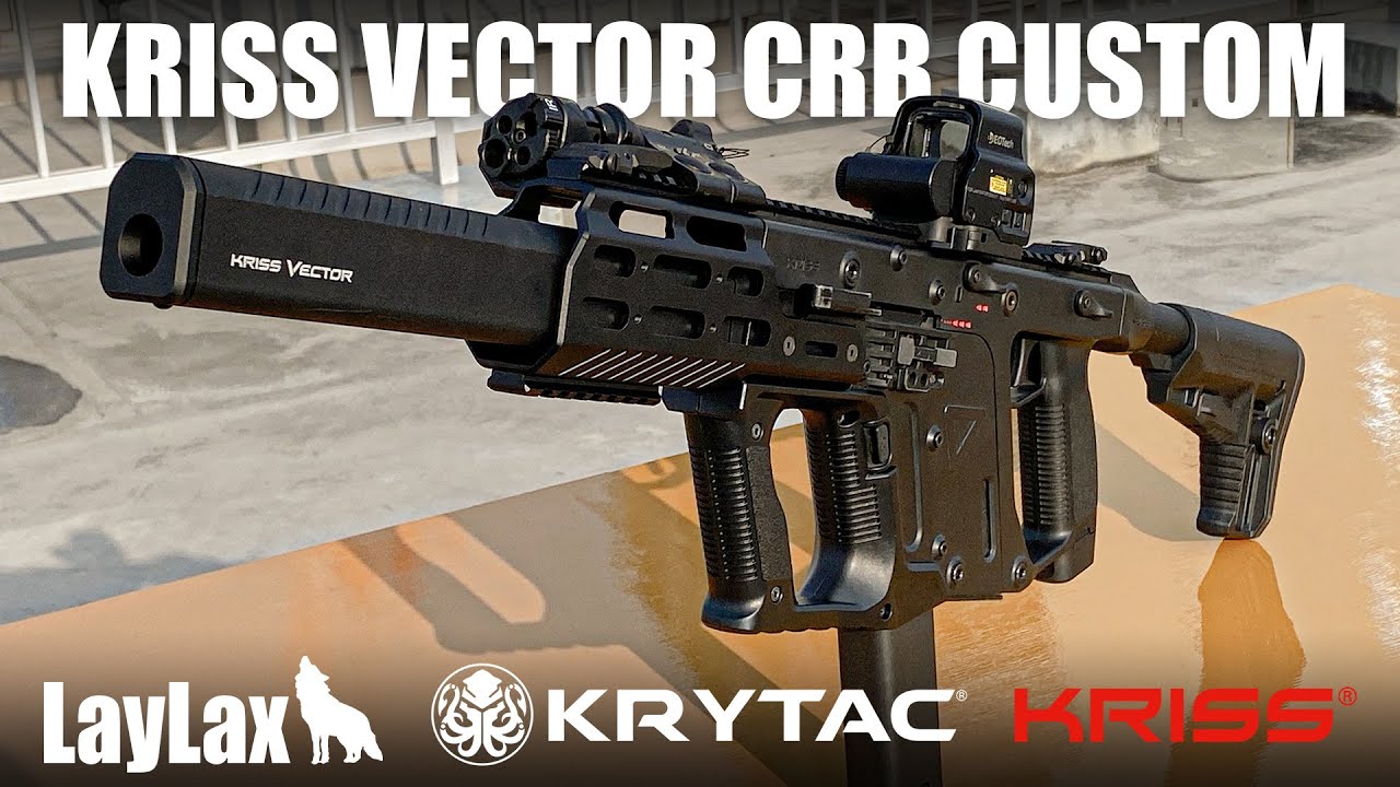カスタムベクター KRYTAC KRISS VECTOR CRB「Quiet Tyrant」 ハイグレードカスタム【LayLax × KRYTAC × KRISS】