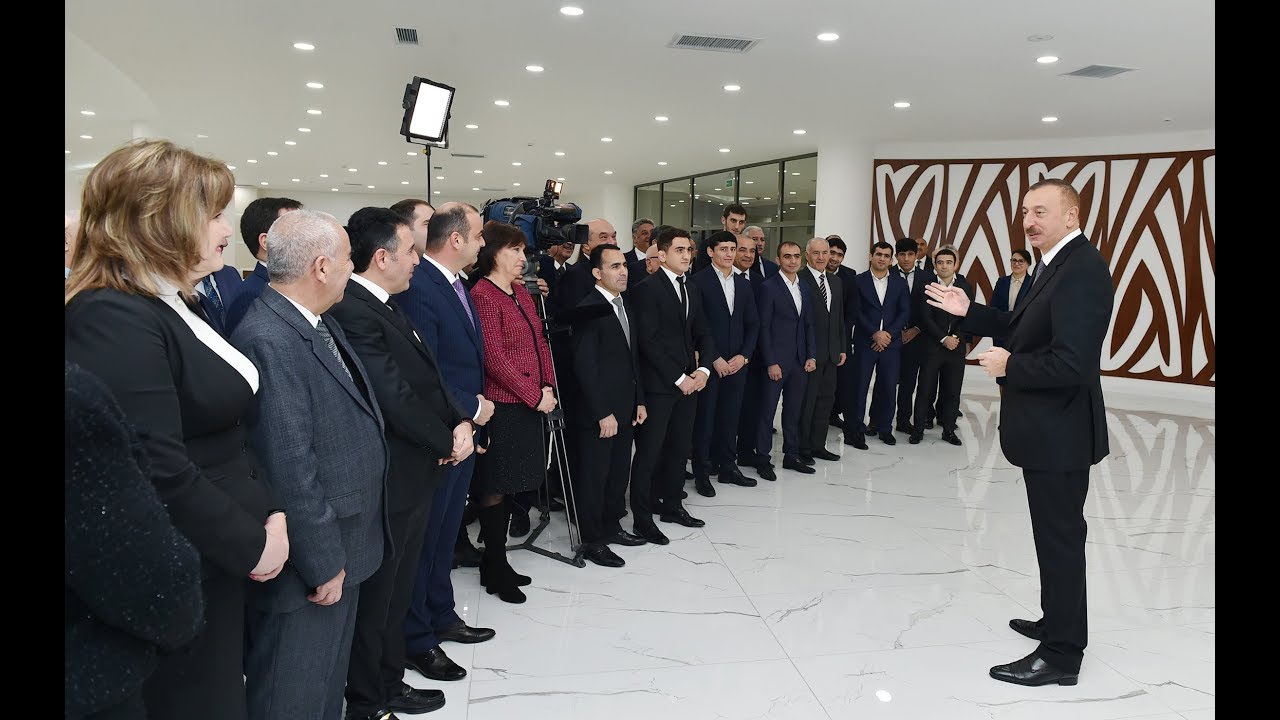 İlham Əliyevin Abşeron Olimpiya İdman Kompleksinin açılışında nitqi