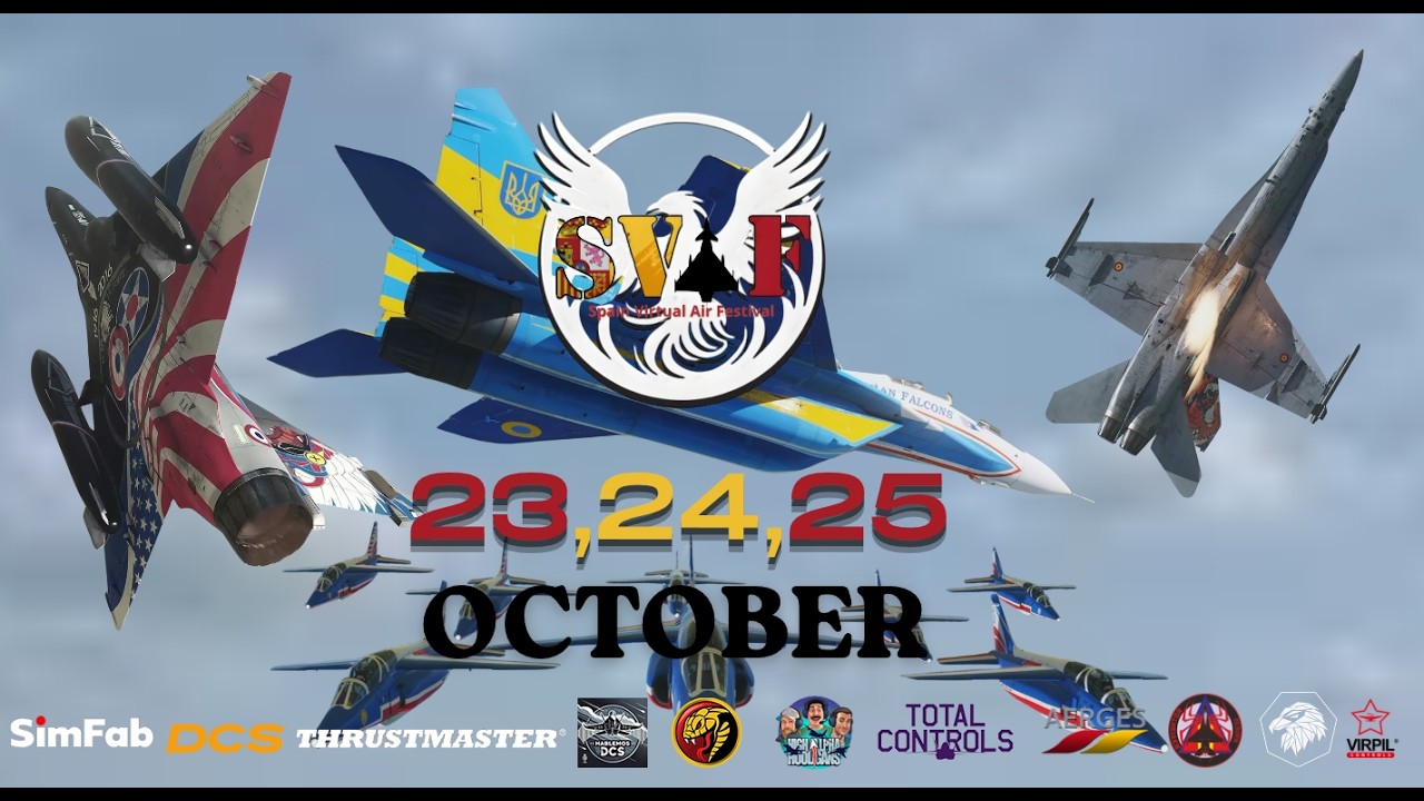 SVAF INTERNATIONAL TRAILER 2026 | International Air show | DCS WORLD