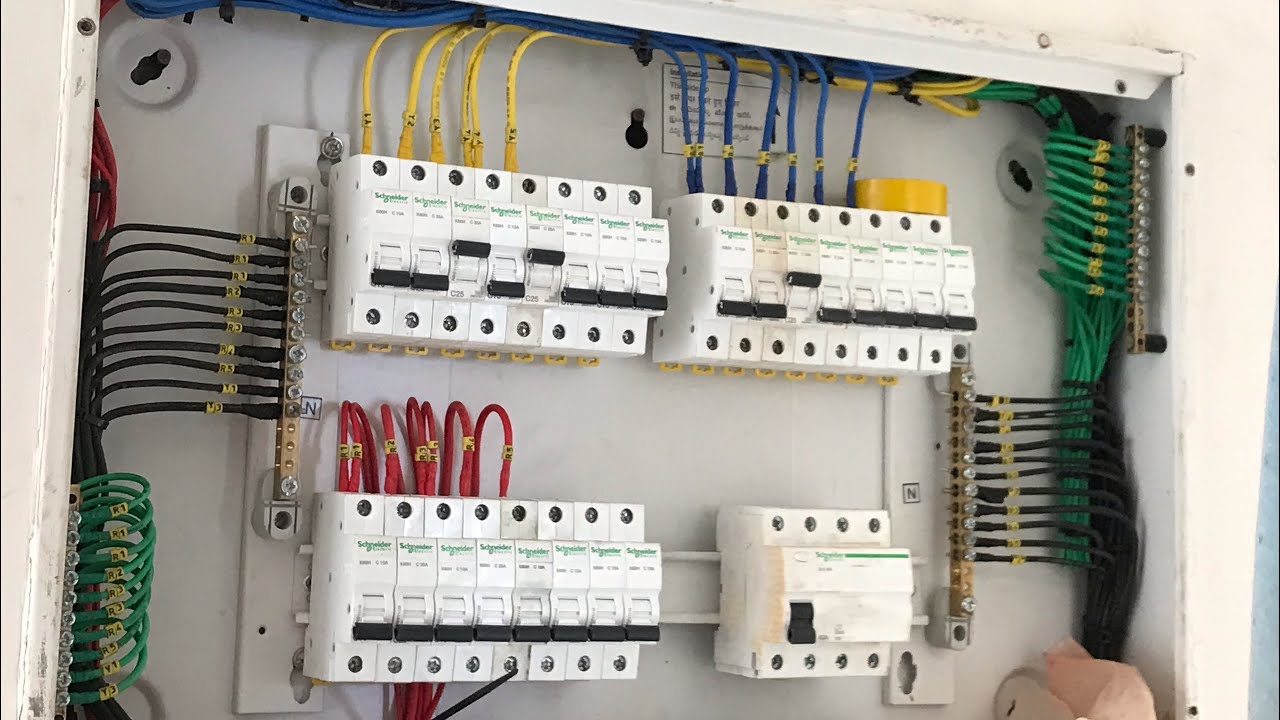 Mcb Box Connection | Distribution Box Connection In Hindi Step By Step | Mcb Connection Db Dressing