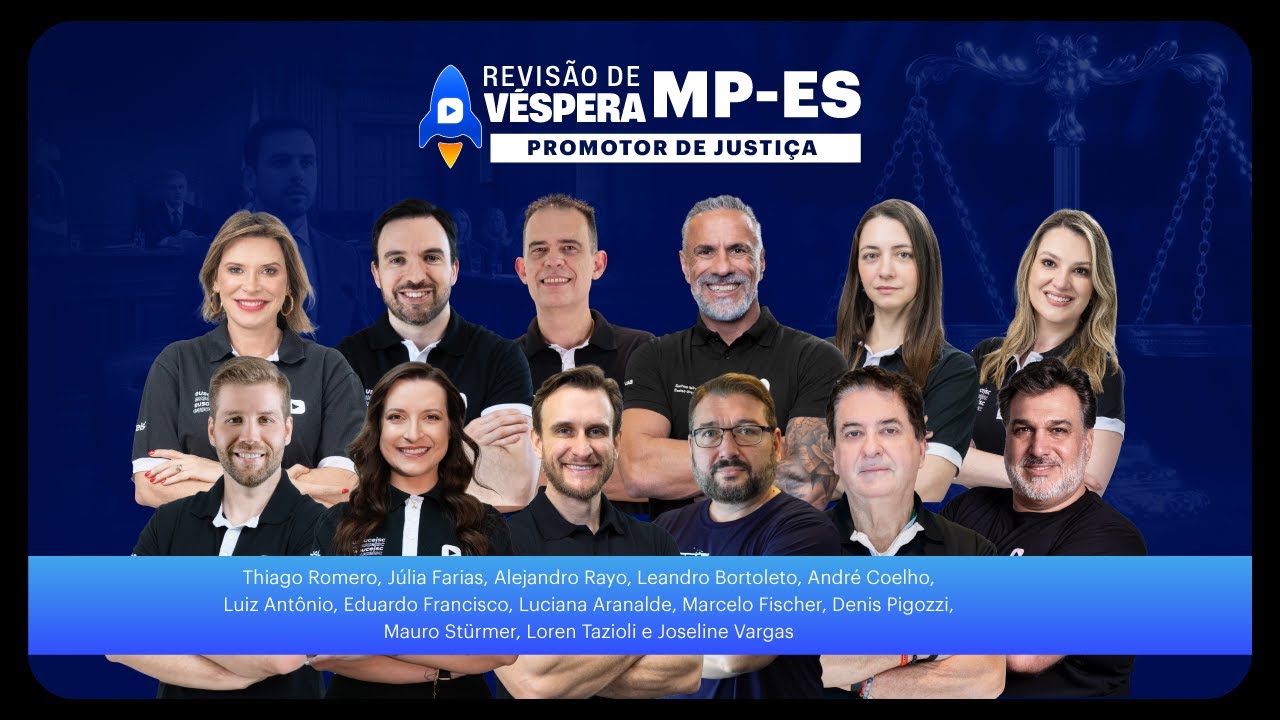 REVIS&Atilde;O DE V&Eacute;SPERA |MP-ES Promotor de Justi&ccedil;a