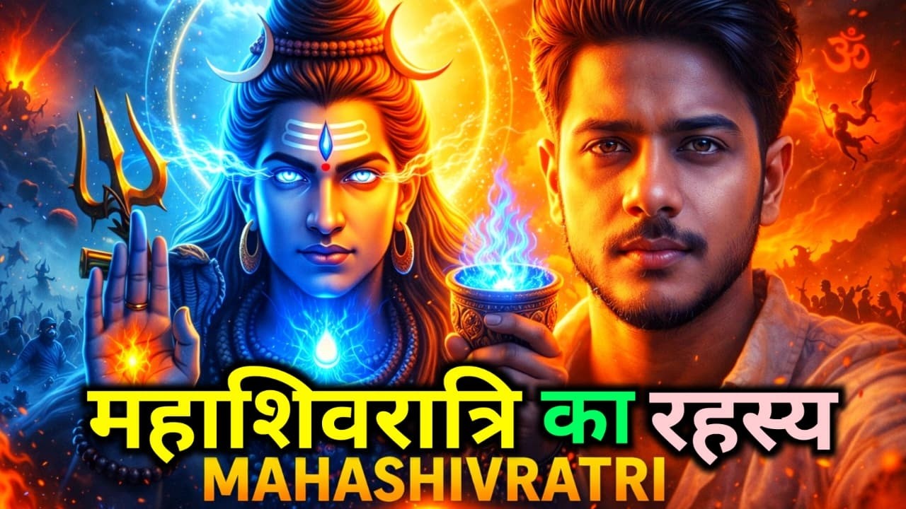 महाशिवरात्रि का रहस्य 2026 Special. Aaj Raat#Viral#Trending#epic  #mahashivratri2026#SamudraManathan